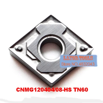 CNMG120404-HS TN60/CNMG120408-HS TN60, Ponta de metal duro Torno Inserir , A Espuma,a Barra de mandrilar,máquina de