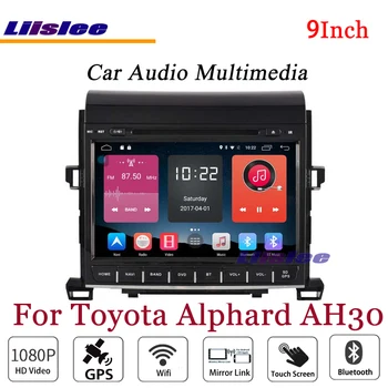 Para a Toyota Alphard AH30 2015-2018 Estéreo Android Rádio, Leitor de DVD Wifi GPS de Navegação Sistema de Multimídia Original NAVI Design