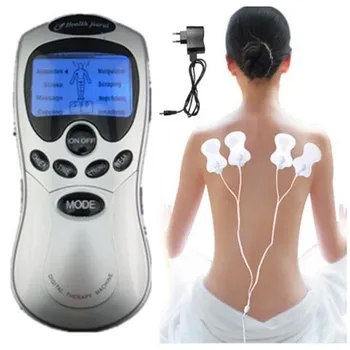 4 Eletrodo Corpo Saudável, Cuidados Digital Meridiano Dezenas De Terapia Massager Máquina De Relaxar Muscular, Alívio Da Dor Do Pulso De Acupuntura, De Terapia