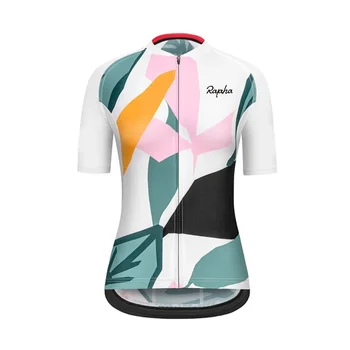 Mulheres de Ciclismo Jersey Corrida de Vestuário Feminino, de Bicicleta Camisa Colorida de Manga Curta Desgaste JERSEY