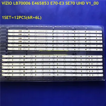 Novo 3kit=36pcs do DIODO de luz de fundo para E70 E3 LFTRVRCT E70-E3 LFTRVRCT S700DUA 3 LB70006 V0 01 LB70006 V1 00 SE70 UHD V1 00