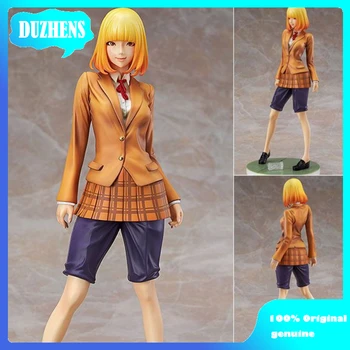 100% Original:Prison Escola midorikawa hana uniforme 21,5 cm PVC Figura de Ação do Anime Figura de Modelo de Brinquedos Figura Coleção Boneca de Presente