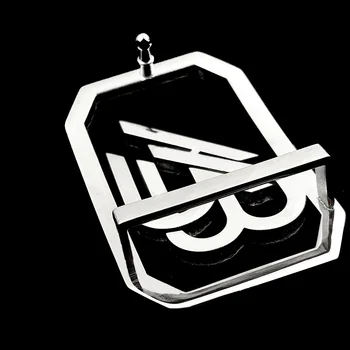 Logotipo personalizado Fivela do Cinto para Homens de aço Inoxidável Personalizado Ouro Prata ouro Rose 2-3 Letras Fivela de Mens Christma Presente da Jóia