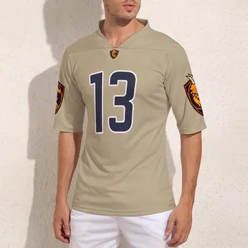 Personalização De Nova Orleans, N.º 13, Camisas De Futebol Vintage Adolescentes De Rugby Jersey Exercer O Seu Design De Camisa De Futebol