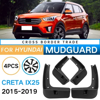 Carro Mudflaps Para Hyundai Creta Ix25 2015-2019 Guarda-Lamas Fender Lama Aba Protetor De Respingo De Acessórios Para Carros