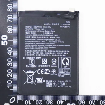 5pcs 10pcs 20pcs 3040mAh Móvel Bateria Para Asus Zenfone ao vivo L1 ZA550KL X00RD C11P1709 Bateria do Telefone
