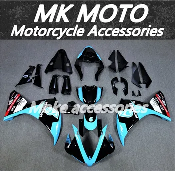 Moto Carenagem Kit de Ajuste Para o YZF R1 2012 2013 2014 Carroçaria Conjunto de Alta Qualidade ABS Nova Injeção de Petronas Preto