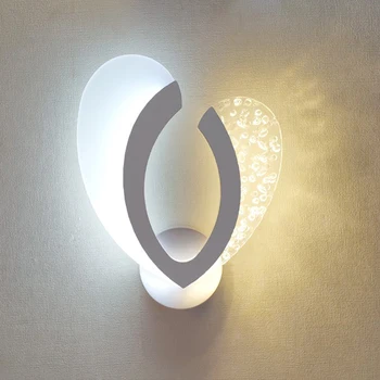 Lâmpada de parede Moderna Minimalista Acrílico LED Sala de estar Escada do Corredor do Quarto de Cabeceira Lâmpada Criativo Bolha Interior de Parede de Luz